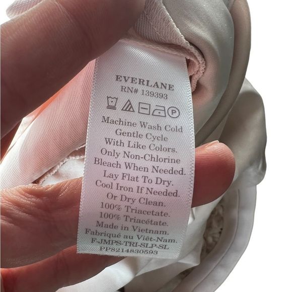 Everlane goweave slip jumpsuit size 8 - Picture 7 of 7